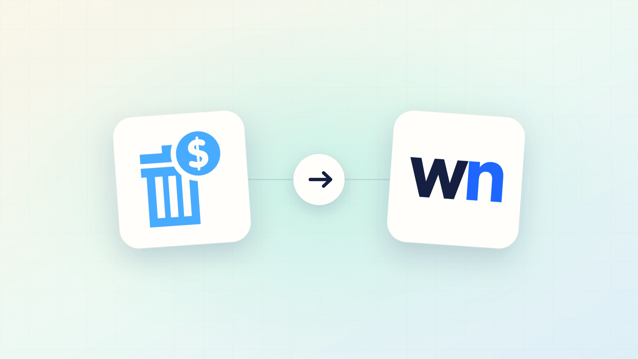 The old WasteNot logo transitioning into the refreshed brand mark